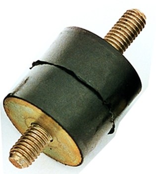 AS-MOTOR gépekhez gumibak D=30mm L=30mm M8 x 20 / 13mm
