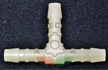 Üzemanyag csőhöz T elágazó idom (d=4.8mm-es üzemanyag csőhöz)