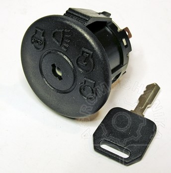 F.traktor gyújtáskapcsoló 7 pólusú 4 állású (HUSQVARNA / MTD gépekhez)