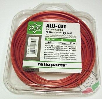 Vágószál ALU-CUT 2.0 mm / hatszögű 15 méteres